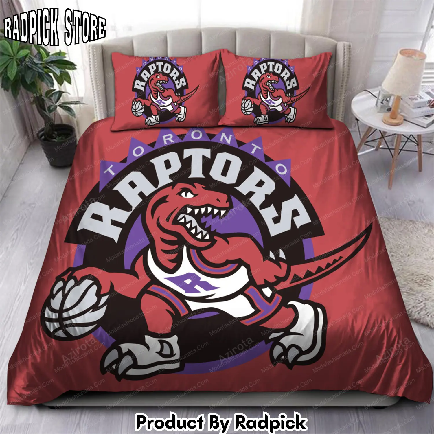 Radpick logo toronto raptors 177 bedding sets rp3279024